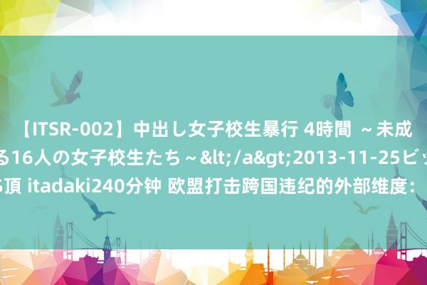 【ITSR-002】中出し女子校生暴行 4時間 ～未成熟なカラダを弄ばれる16人の女子校生たち～</a>2013-11-25ビッグモーカル&$頂 itadaki240分钟 欧盟打击跨国违纪的外部维度：改换违纪铁心的政事合感性 | 国政学东谈主