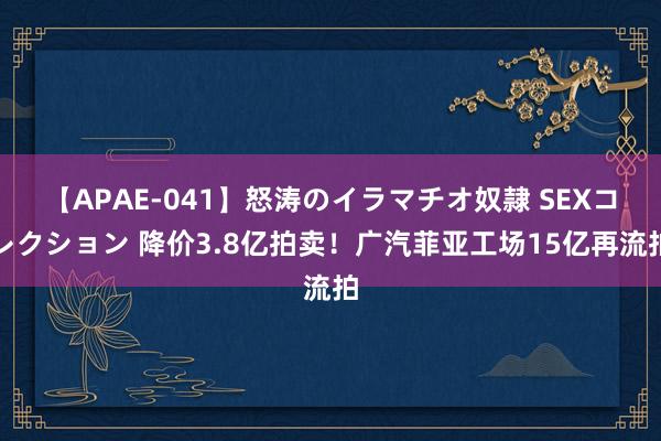 【APAE-041】怒涛のイラマチオ奴隷 SEXコレクション 降价3.8亿拍卖！广汽菲亚工场15亿再流拍