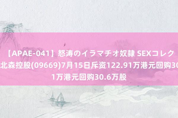 【APAE-041】怒涛のイラマチオ奴隷 SEXコレクション 北森控股(09669)7月15日斥资122.91万港元回购30.6万股